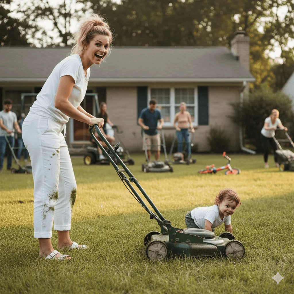 Lawn Mower Party - Image 1